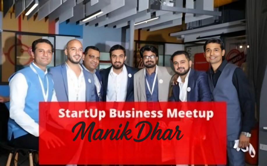 Team taking a selfie at the Manik Dhar